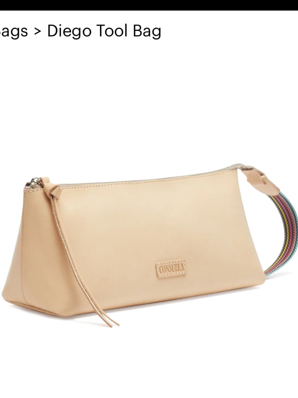 Consuela Diego Tool Bag in Natural Tan - Picture 2 of 7